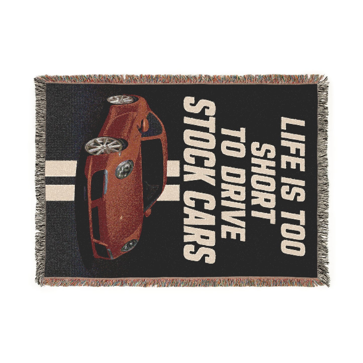 Porsche Woven Blanket