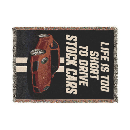 Porsche Woven Blanket